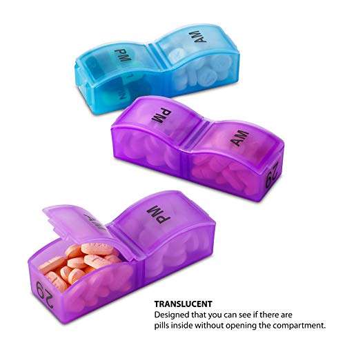 Monthly Pill Organizer - Am/Pm Daily Pill Organizer 32