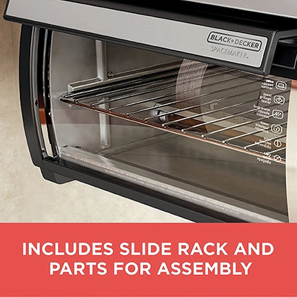 Black Decker Spacemaker Under Counter Toaster Oven Black