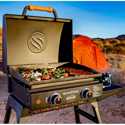 22inch Portable Tabletop Gas Grill or stove Griddle 2-Burner Outdoor BBQ  Camping