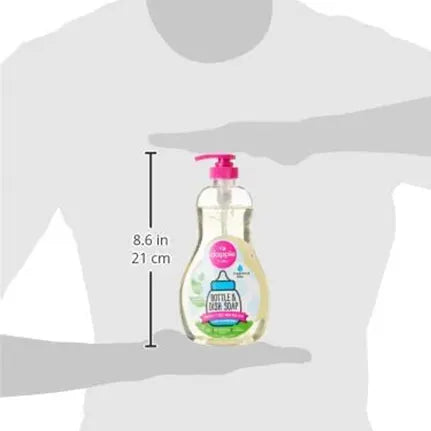 Dapple Baby Bottle and Dish Soap for Baby Products, Fragrance-Free, 16.9 fl  oz