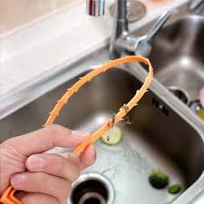 51cm 3PCS Long Drain UnBlocker Stick Tool Hair Remover Sink Shower Bath  Cleaner